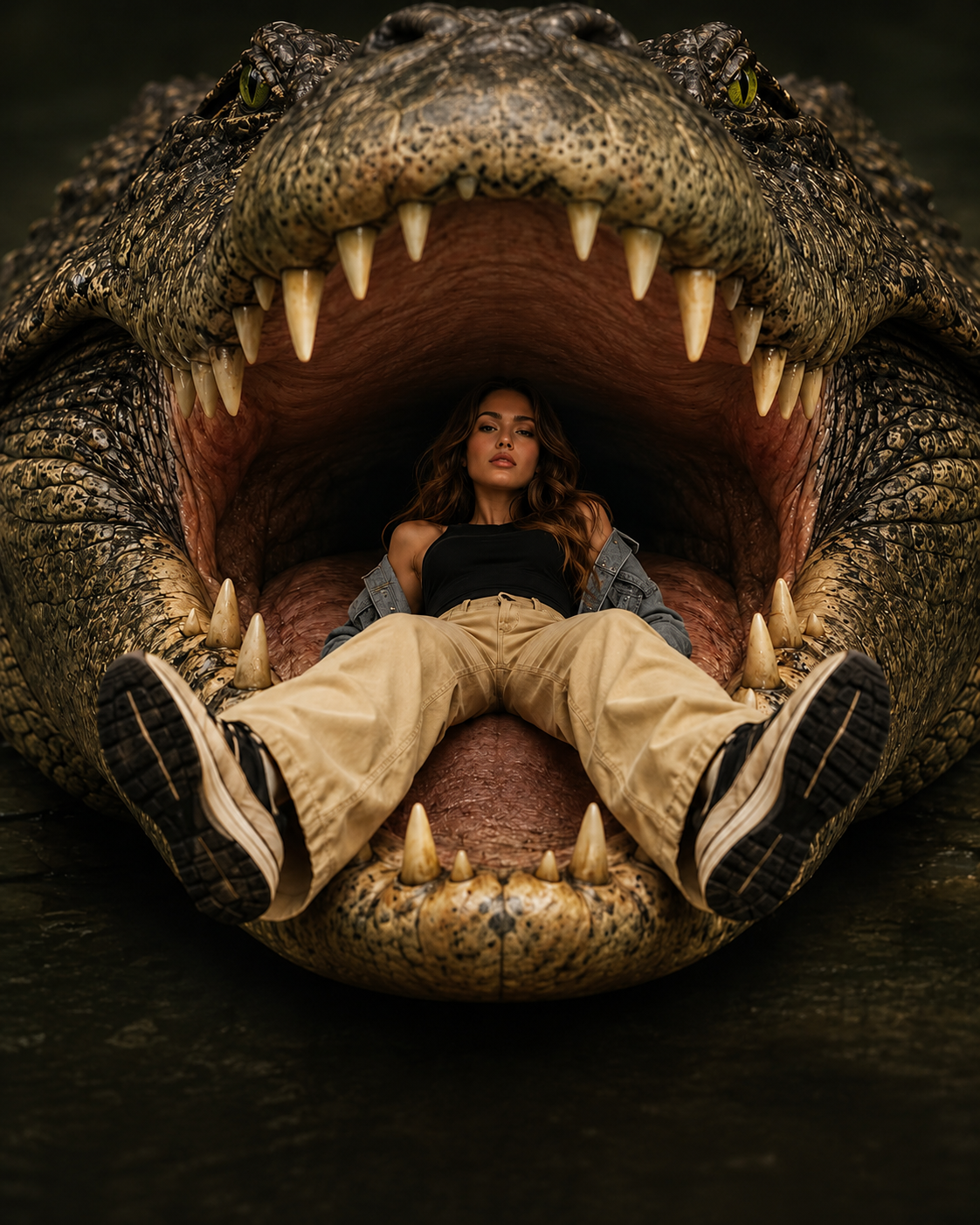 Crocodile creative