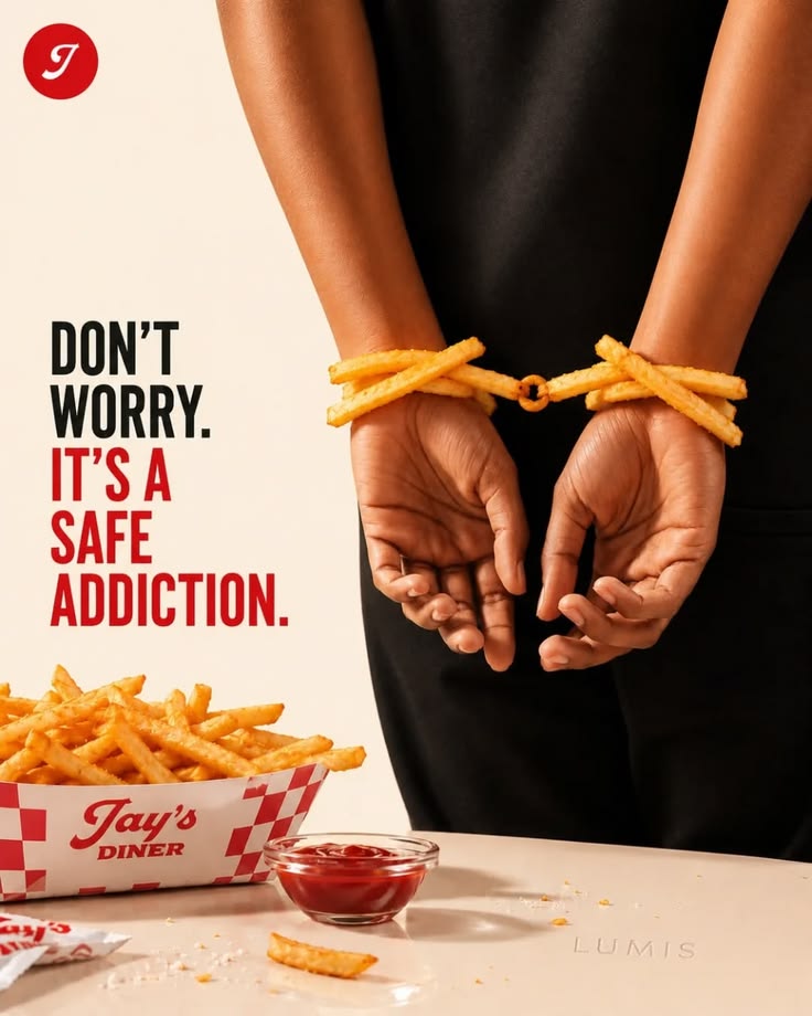 Fries advertising creative